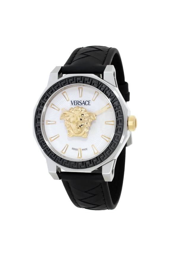 Medusa Deco Quartz Silver Dial Men's Watch VE9I00124
