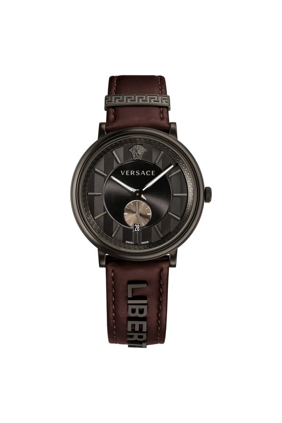 Men's Chronograph V-Ray 44Mm Stainless Steel Watch With Blue Dial Not Applicable