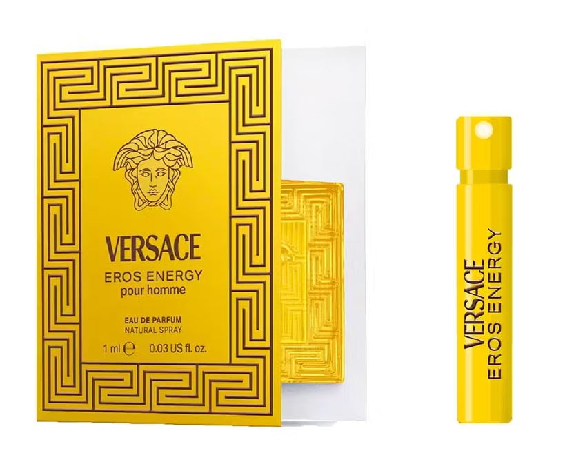 Versace Men's Eros Energy EDP Spray 0.03 oz Fragrances