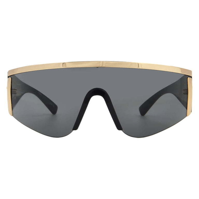 Versace Shield Sunglasses - Gold s-l400.jpg main image 3