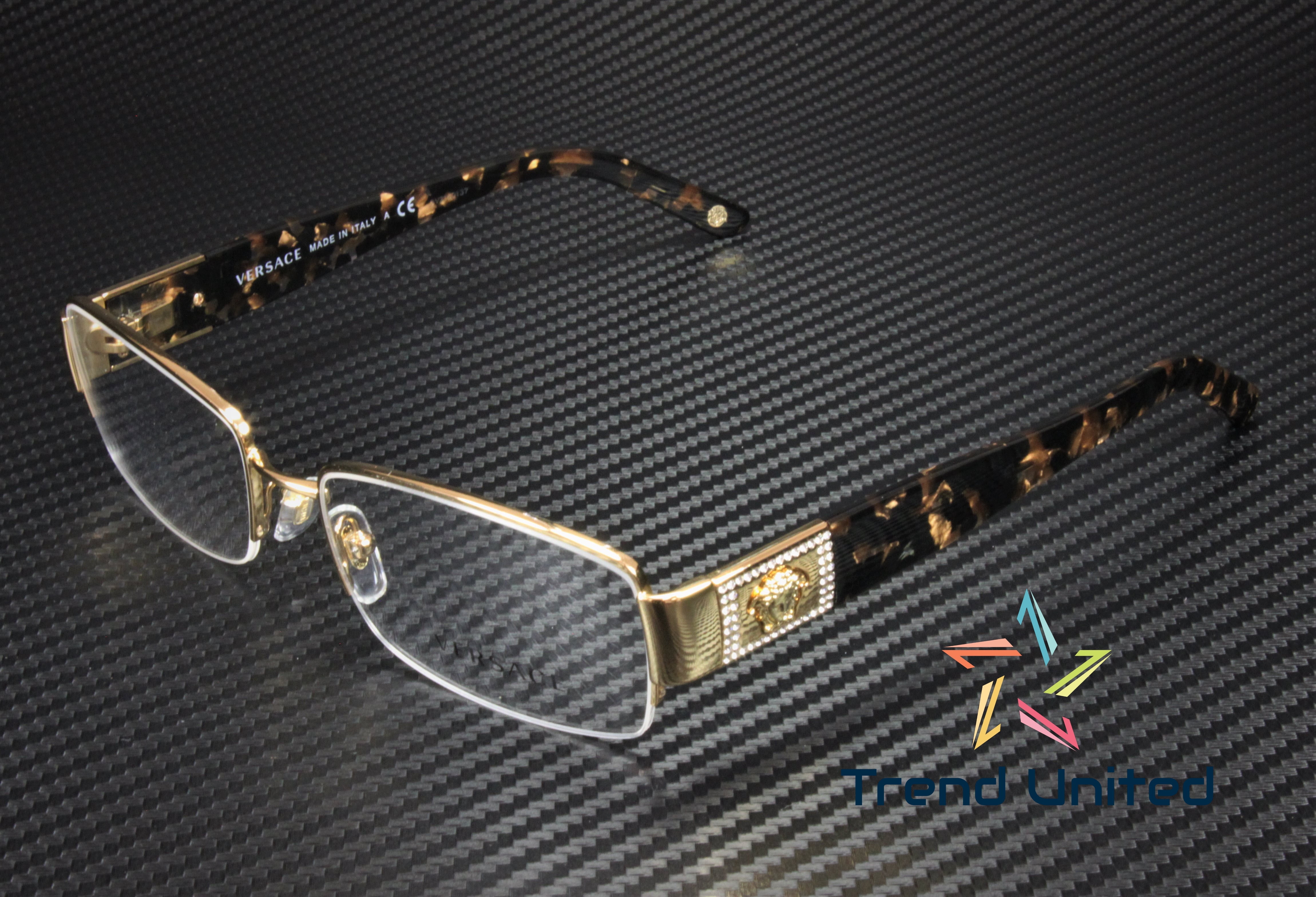 Versace Ve1175b Eyeglasses Versace Rimless Frames VE1175B 1000