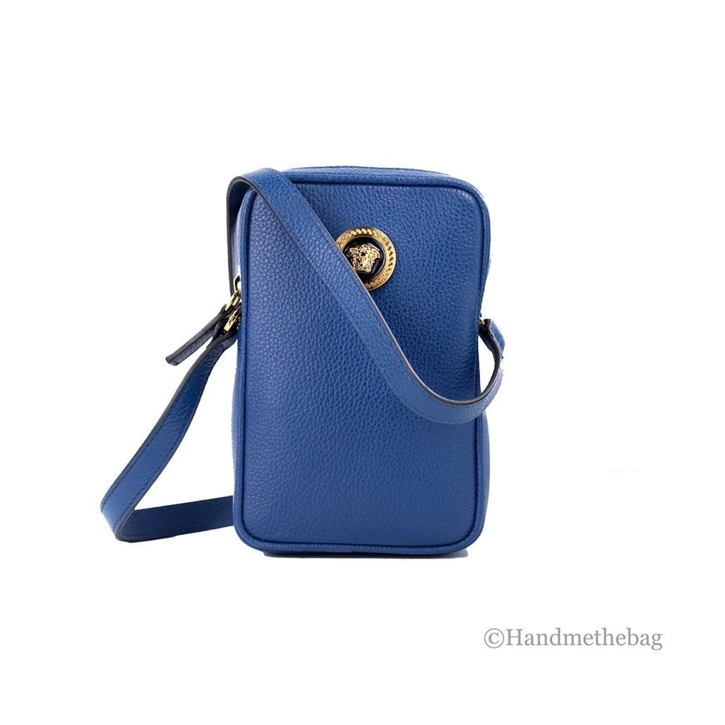 Versace leather crossbody bag sale
