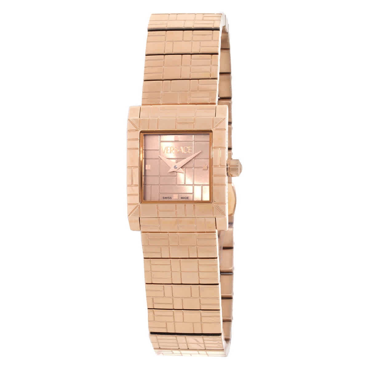 NEW Versace Women\'s Rose Gold Watch Versace La Greca Quartz Rose Gold Dial Ladies Watch  main image 2