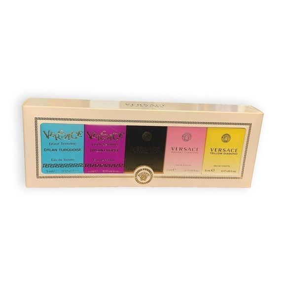 MINI VERSACE 5PC SET, UNISEX PERFUME, GIFT SET