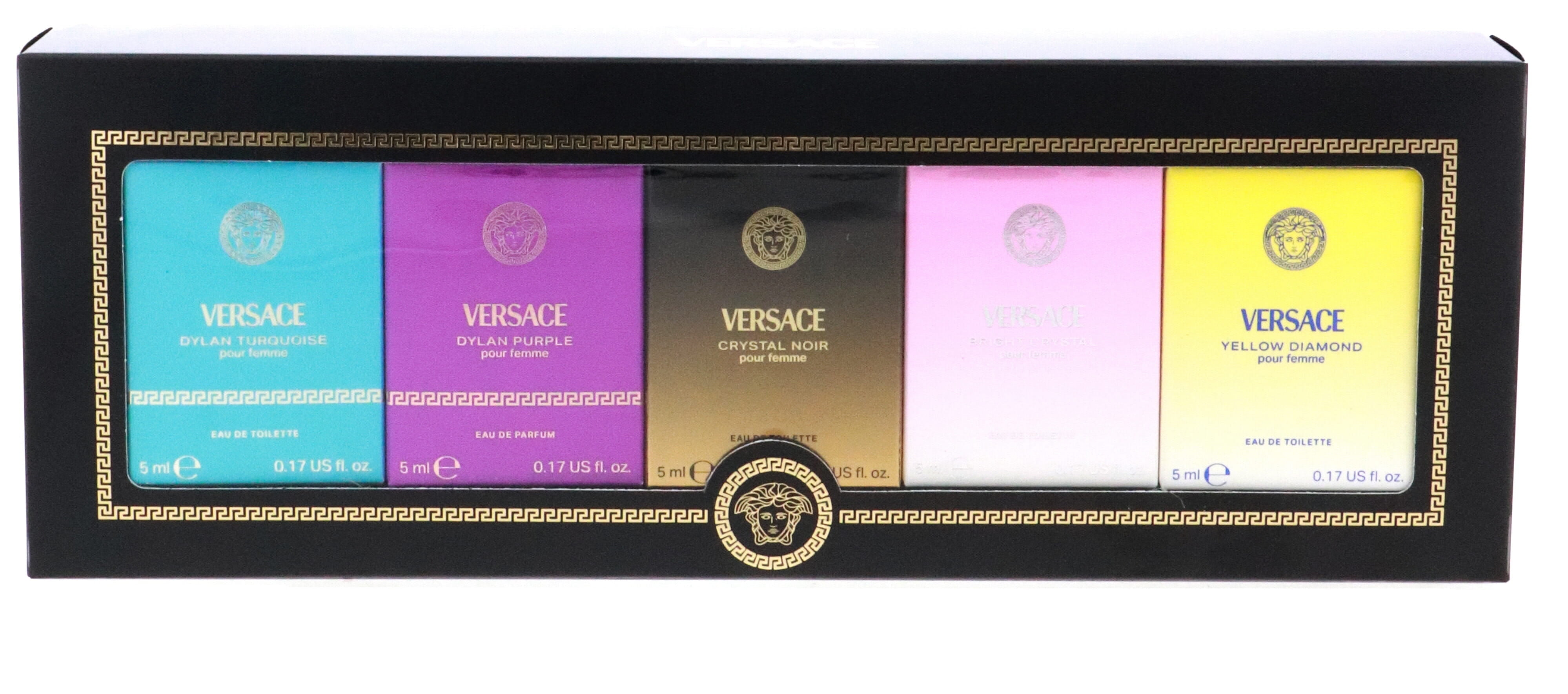 MINI VERSACE 5PC SET, UNISEX PERFUME, GIFT SET - Walmart.com
