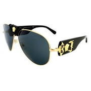 Versace Pilot Unisex Sunglasses VE2150Q-100287-62