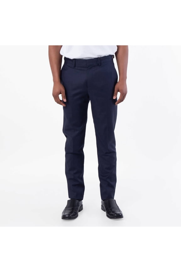 Pleated Wool Formal Trousers, Brand Size 46 ( US Size 30 )