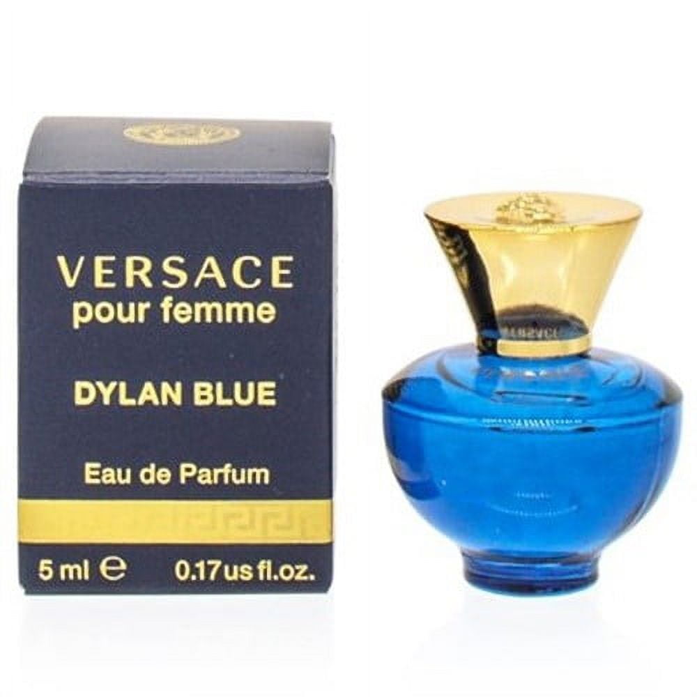 Versace Set of Womens Versace Pour Femme Dylan Blue by Versace EDP Spray 3.4 oz and A Jimmy Choo Illicit Mini EDP .15 oz