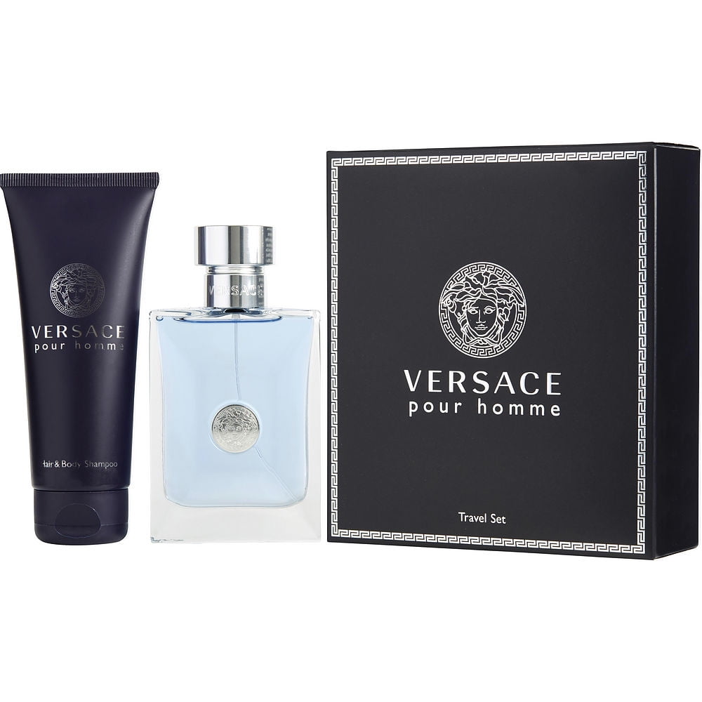  Versace Pour Homme Eau de Toilette Spray for Men, 6.7 Ounce :  Eau De Toilettes : Beauty & Personal Care