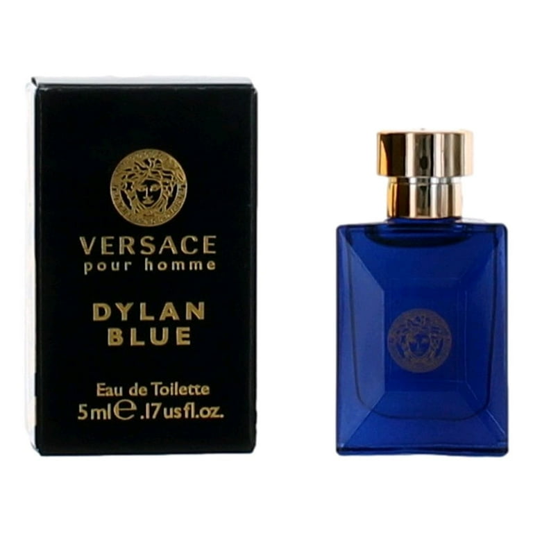 Versace Pour Homme Dylan Blue Mini EDT By Versace - 0.17 oz Versace Pour Homme Dylan Blue Mini EDT By Versace - 0.17 oz