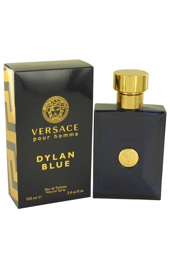 Pour Homme Dylan Blue by Versace Eau De Toilette Spray 3.4 oz for Men