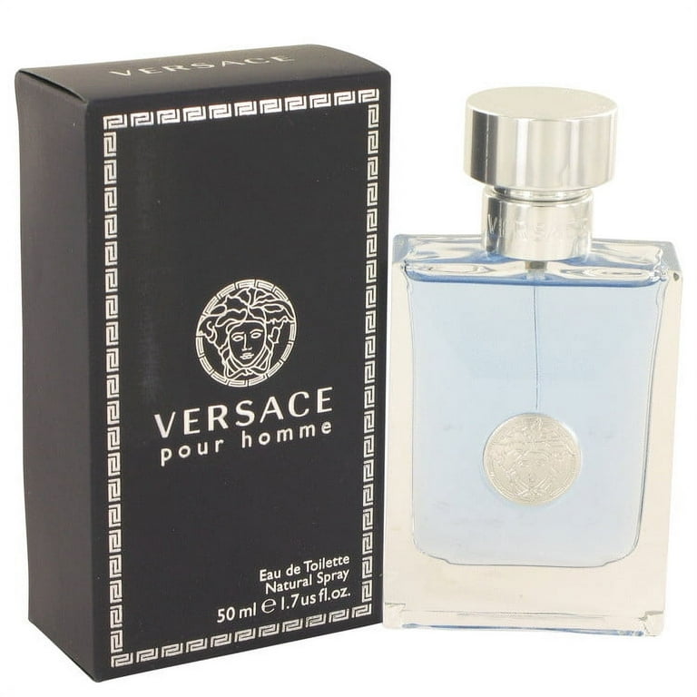 Versace Pour Homme Eau De Toilette Spray By Versace - 1 oz Versace Pour Homme Eau De Toilette Spray By Versace - 1 oz