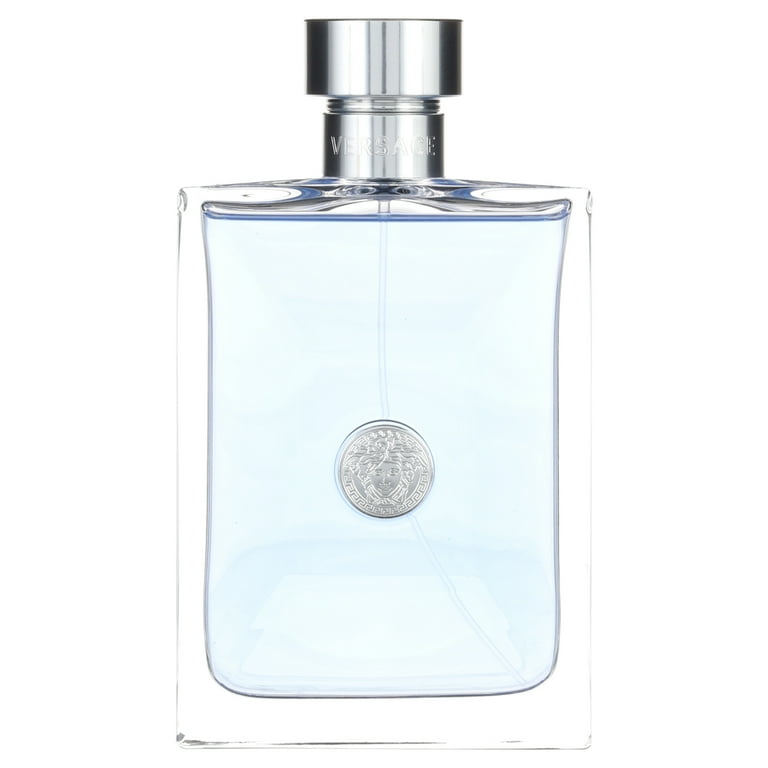 Versace Pour Homme Eau De Toilette Spray for Men, 6.7 Oz