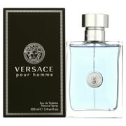 Versace Pour Homme Eau de Toilette ,Cologne Spray for Men 3.4 fl oz,