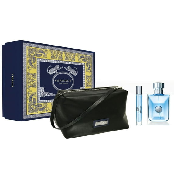 Versace Pour Homme by Versace, 3 Piece Gift Set for Men