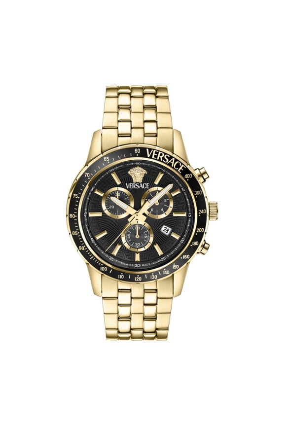 Sport Chrono Men's Black Dial Quartz Watch VEZCA0724