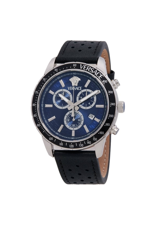 Sport Chrono Quartz Blue Dial Men's Watch VEZCA0124