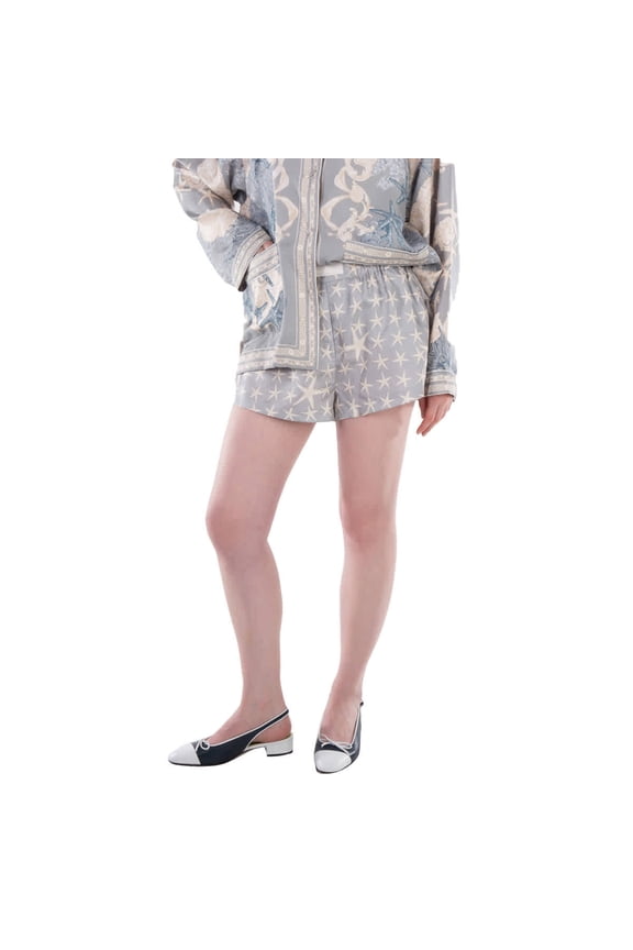 Stella Marina Printed Boxer Shorts, Brand Size 42 ( US Size 6 )