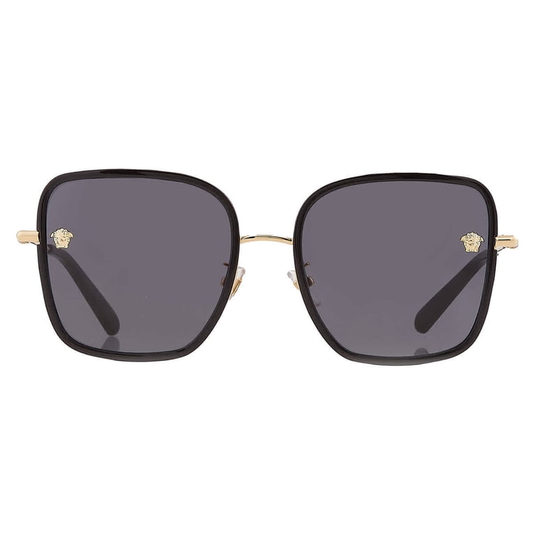 Versace Sunglasses VE2247D 143887 57mm Black / Dark Grey  display picture 3