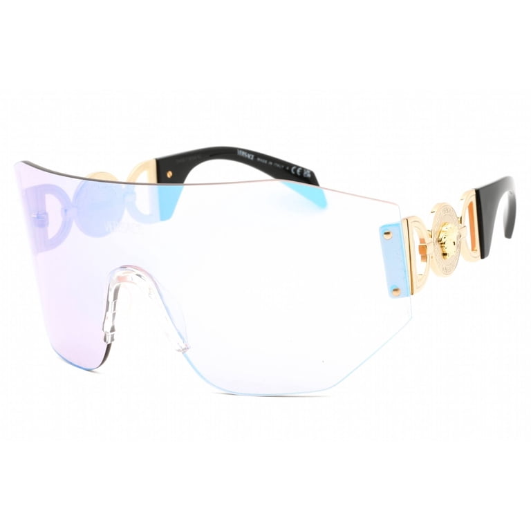 Versace Medusa Crystal Unisex Mirror Sunglasses Versace VE4489U Sunglasses in Crystal Mirror – Designer Daydream main image 2