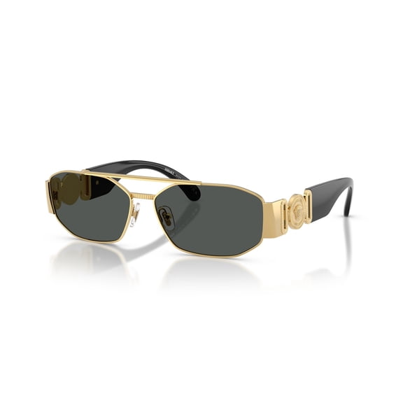 Versace Sunglasses VE2287 100287 58mm Gold / Dark Grey Lens