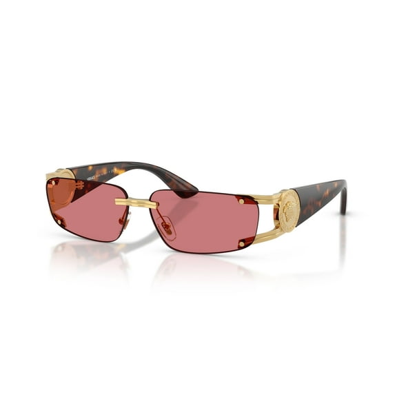 Versace Sunglasses VE2291 100275 59mm Gold Havana / Red Hiper Lens