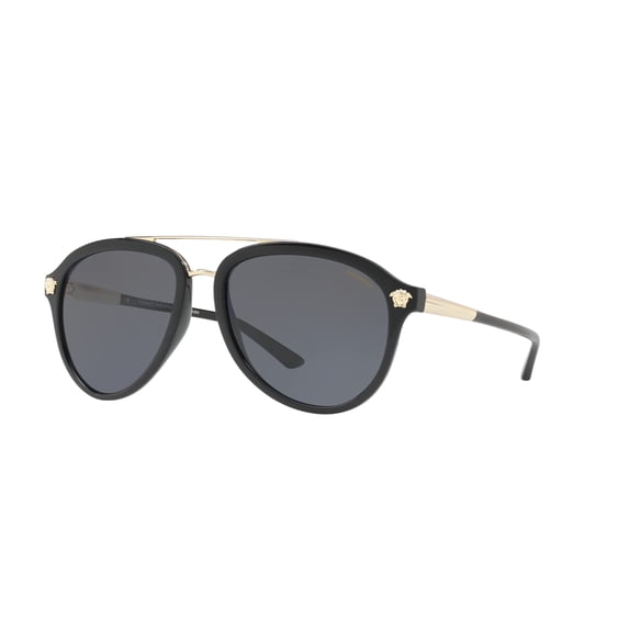 Versace Sunglasses VE4341 GB1/81 58mm Black / Dark Grey Polar Lens