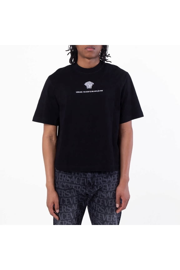 Logo Graphic Black T-Shirt (Men's)