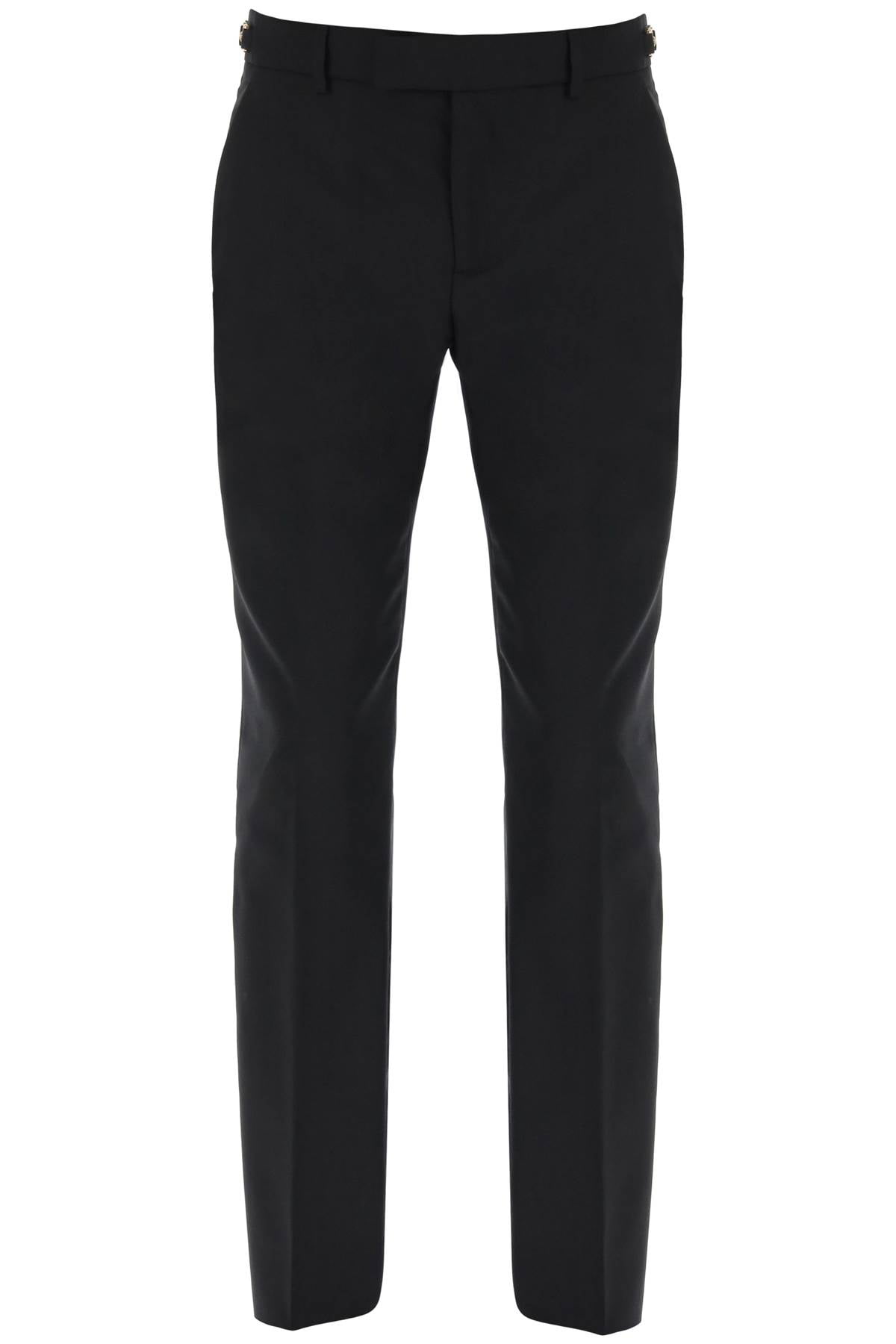 Versace Tailored Pants With Medusa Details Men