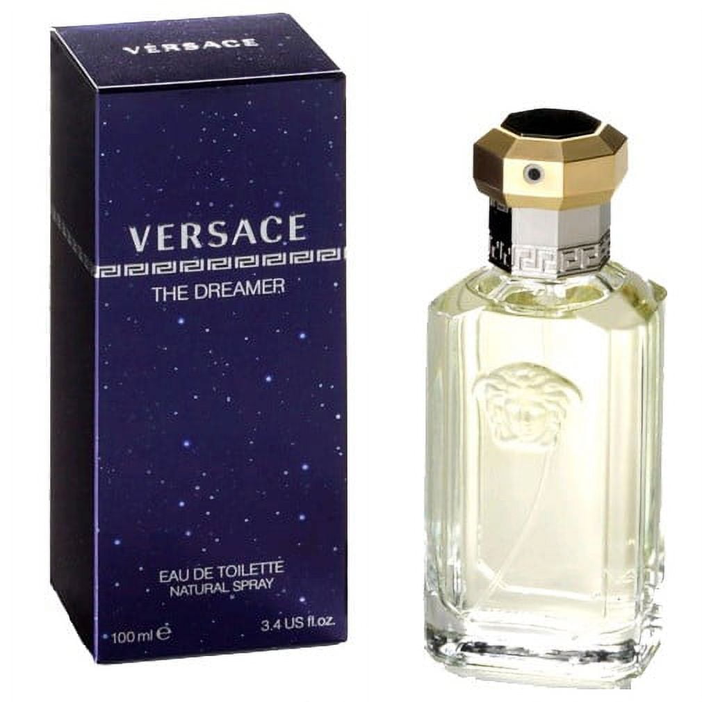 Versace The Dreamer Cologne Spray, 3.3 oz, Masculine Scent with