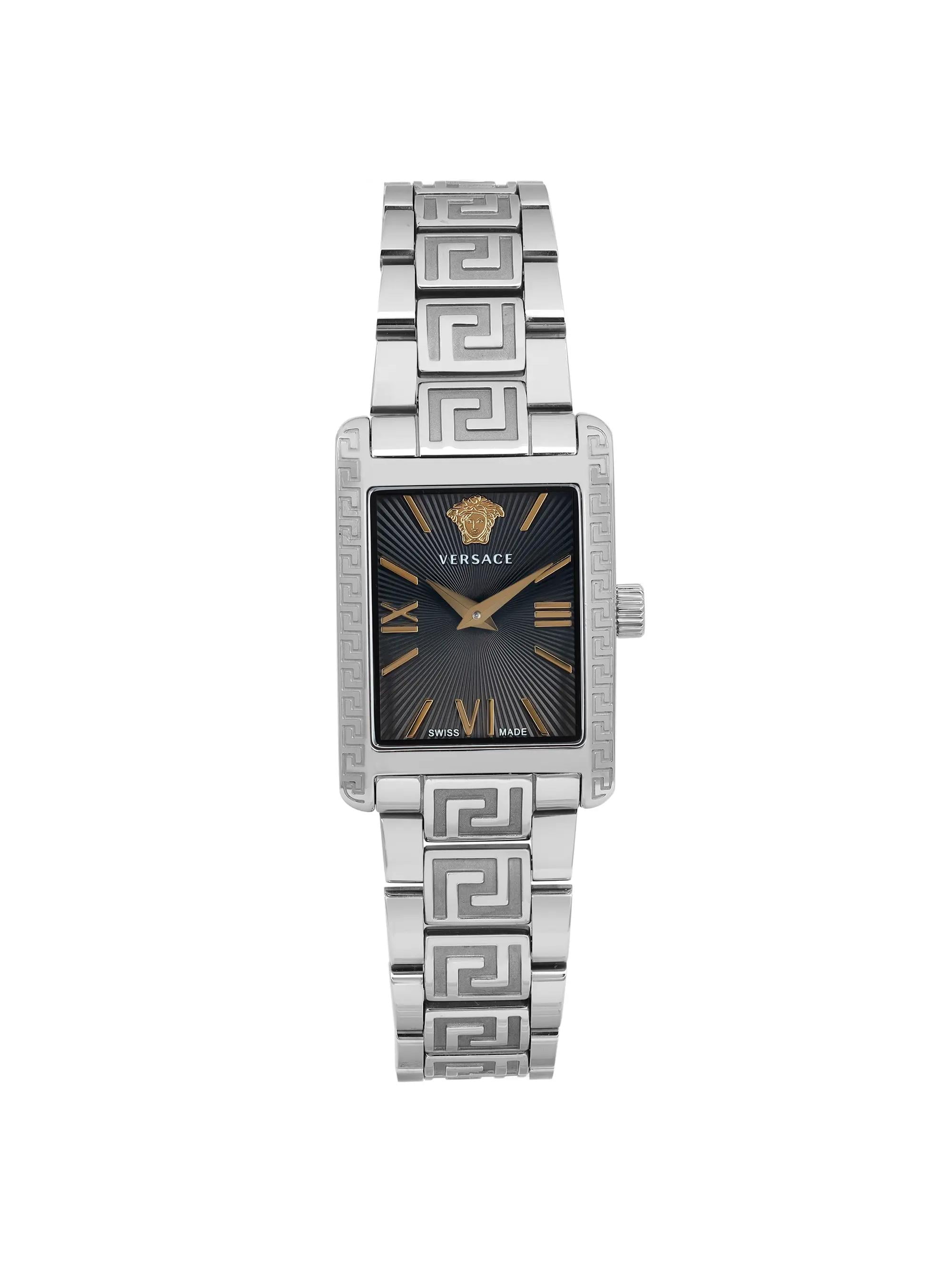 Versace VE2E00821 New Chrono green silver Stainless Steel