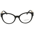 thumbnail image 1 of Versace Demo Cat Eye Ladies Black Eyeglasses VE3307 GB1 52, 1 of 5