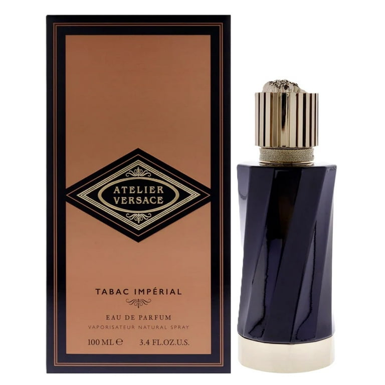 Versace Atelier Tabac Imperial Eau De Parfum Spray (Unisex) By Versace - 3.4 oz Versace Atelier Tabac Imperial Eau De Parfum Spray (Unisex) By Versace - 3.4 oz