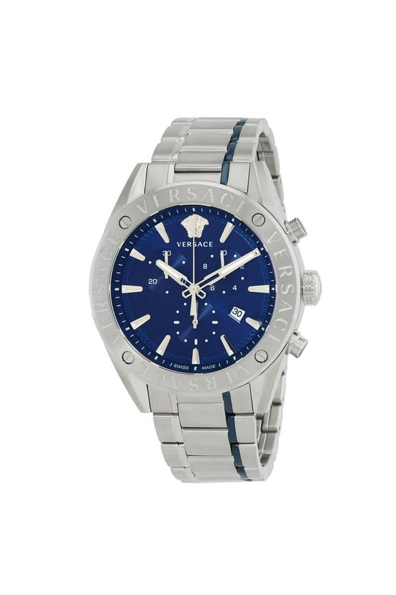 V-Chrono Chronograph Quartz Blue Dial Men's Watch VEHB00519