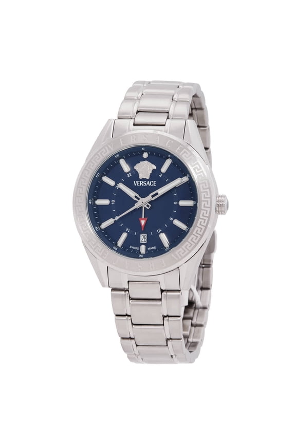 V-Code GMT Quartz Blue Dial Men's Watch VEAFA0424