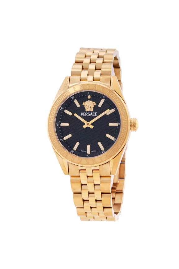 V-Code Quartz Black Dial Ladies Watch VE8I00724