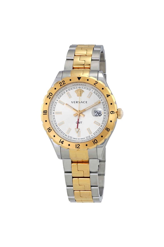 Hellenyium GMT Silver Dial Men's Watch V1103 0015