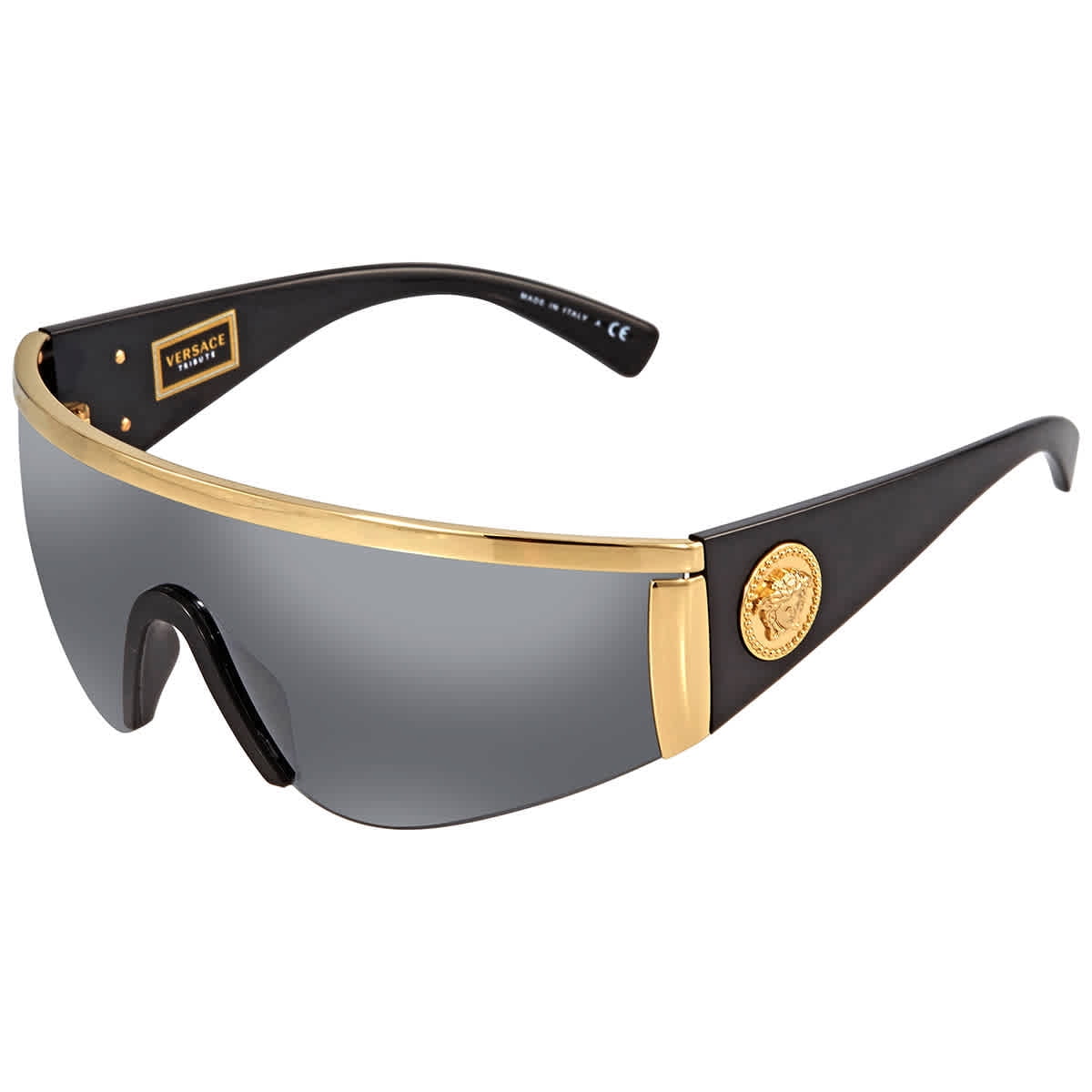 Versace Unisex sunglasses OVE2197 Versace VE2297 M (54 - 16) with Grey lenses and Gold frame  main image 4