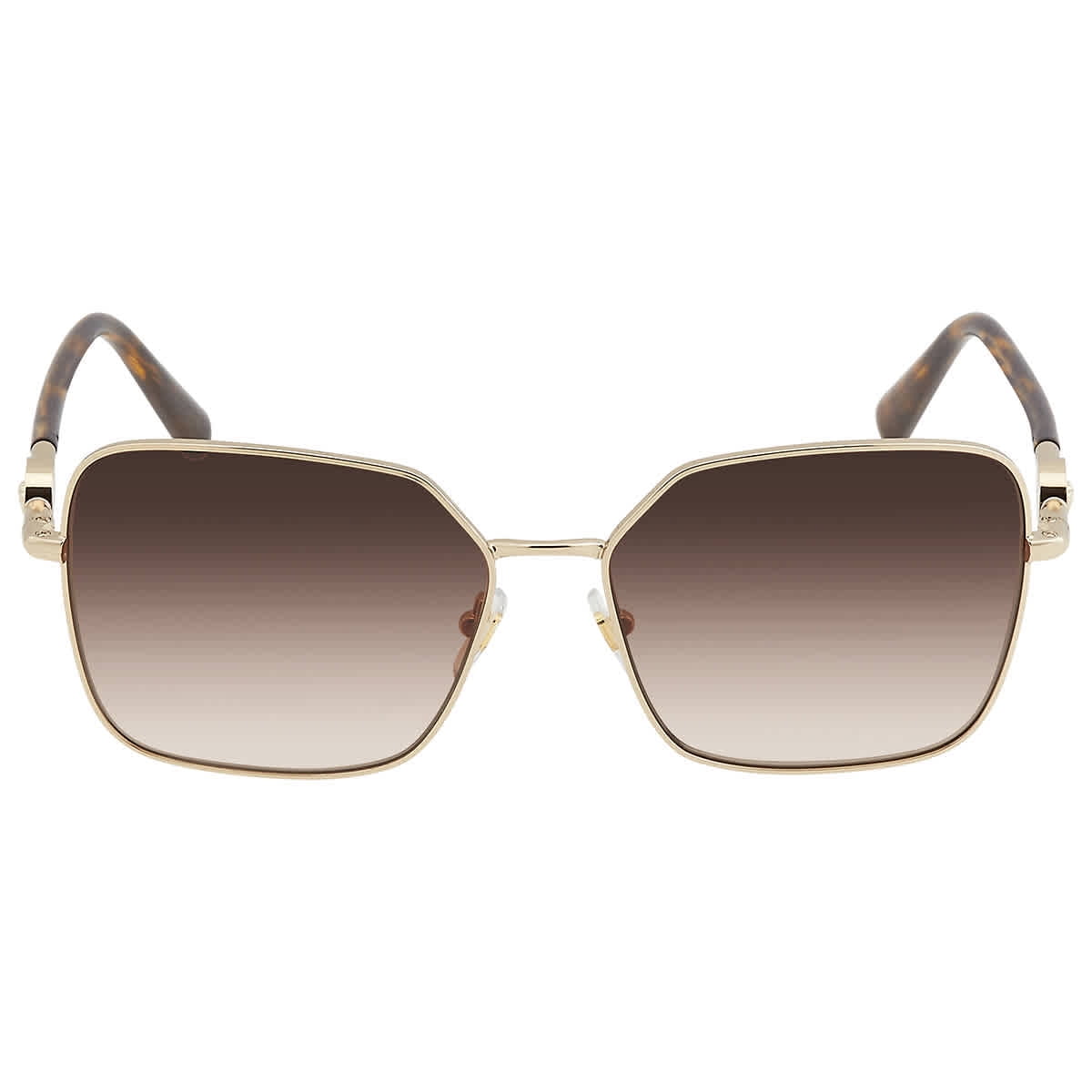 Versace VE 2227 Metal Womens Square Sunglasses Gold 59mm Adult