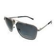 thumbnail image 1 of Versace VE 2238 Metal Unisex Rectangle Polarized Sunglasses Gunmetal 61mm Adult, 1 of 4