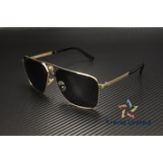 VE2238 143687 61mm Square Sunglasses Men's Gold Matte Black