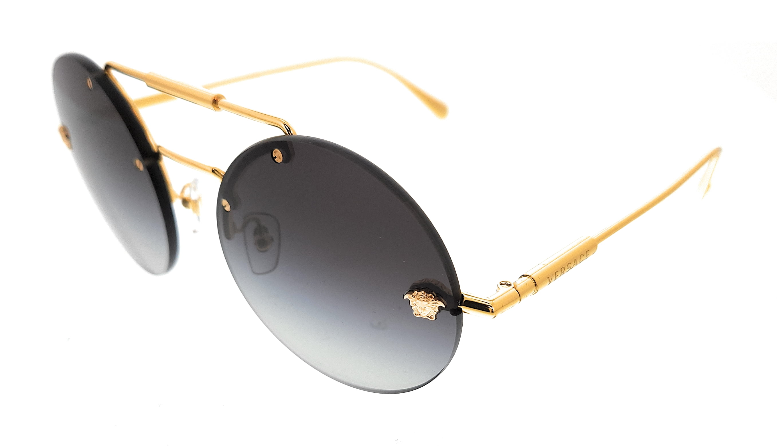 Versace Women’s Sunglasses Gold VERSACE VE2231 12526G Pale Gold Pilot Women main image 3