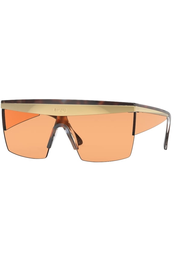VE 2254 Metal Unisex Shield Sunglasses Havana 33mm Adult