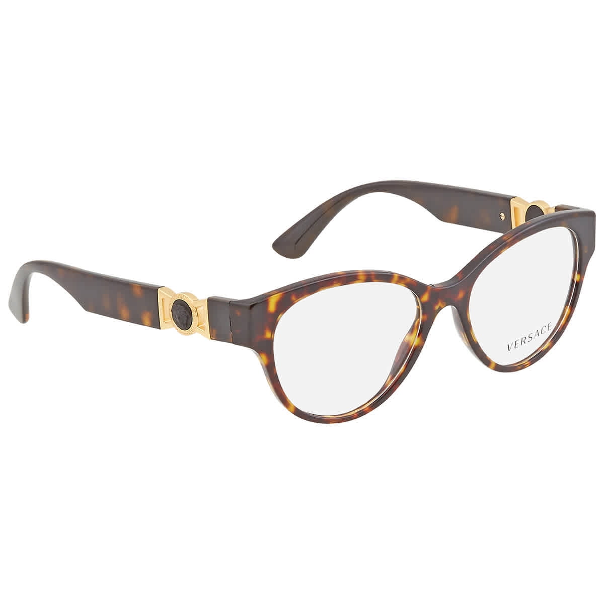 Versace VE 3313 Plastic Womens Cat-Eye Sunglasses Havana  display picture 1