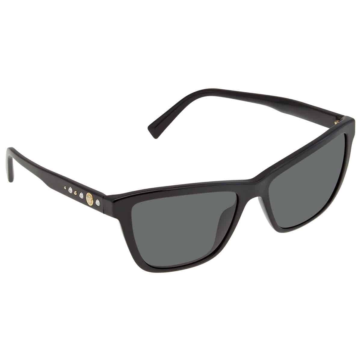 Versace VE 4354B Plastic Womens Cat-Eye Sunglasses Black  display picture 3