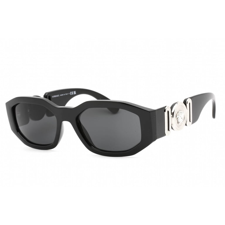 Versace VE 4361 Plastic Unisex Geometric Sunglasses Black  display picture 3