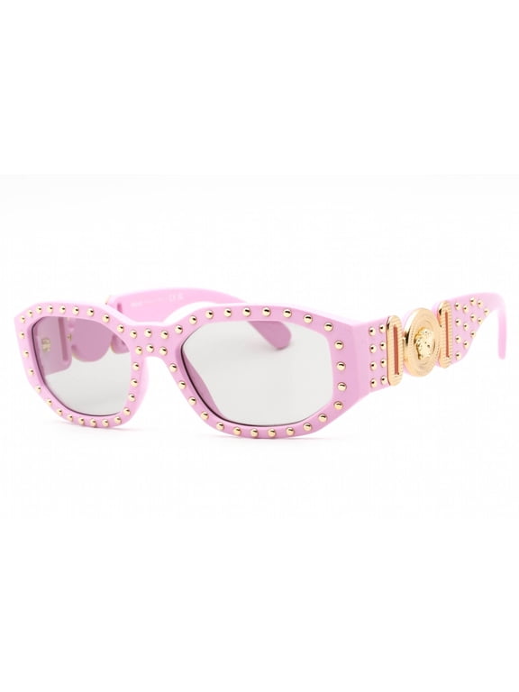VE 4361 Plastic Unisex Geometric Sunglasses Pink 53mm Adult