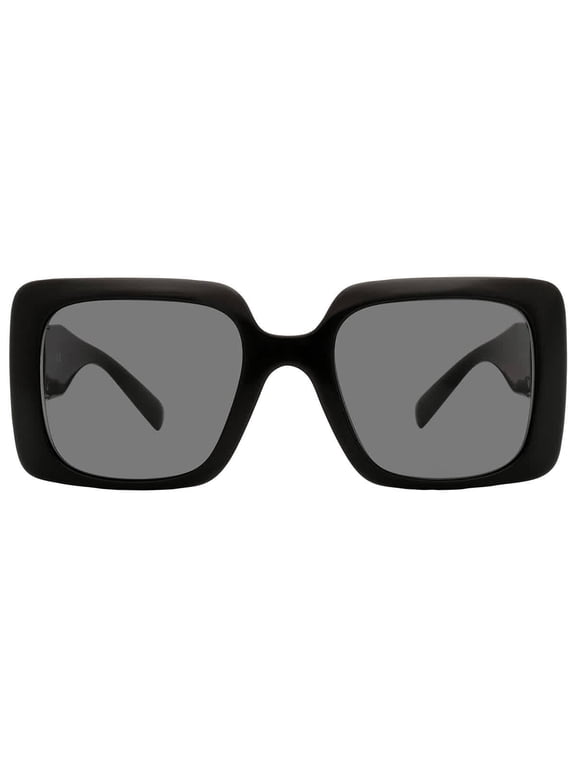 VE 4405 Plastic Womens Rectangle Sunglasses Black 54mm Adult