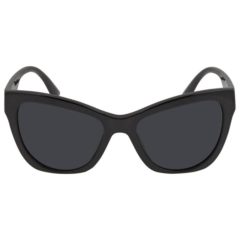 Versace 0VE4417U GB1/87 Black Cateye Full Rim Sunglasses for  display picture 3