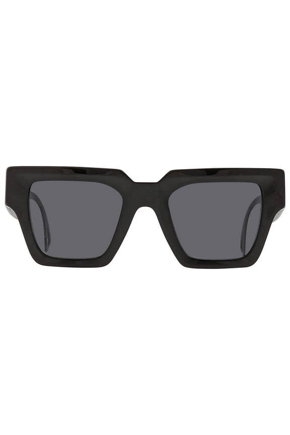VE 4431 Plastic Womens Geometric Sunglasses Black 50mm Adult